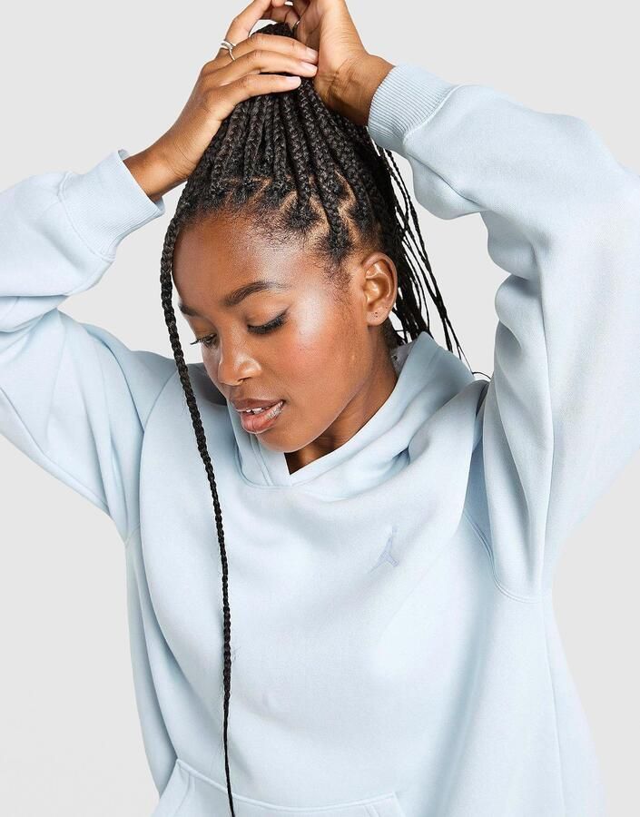 Jordan Hoodie voor dames Brooklyn Fleece Grijs- Dames Grijs