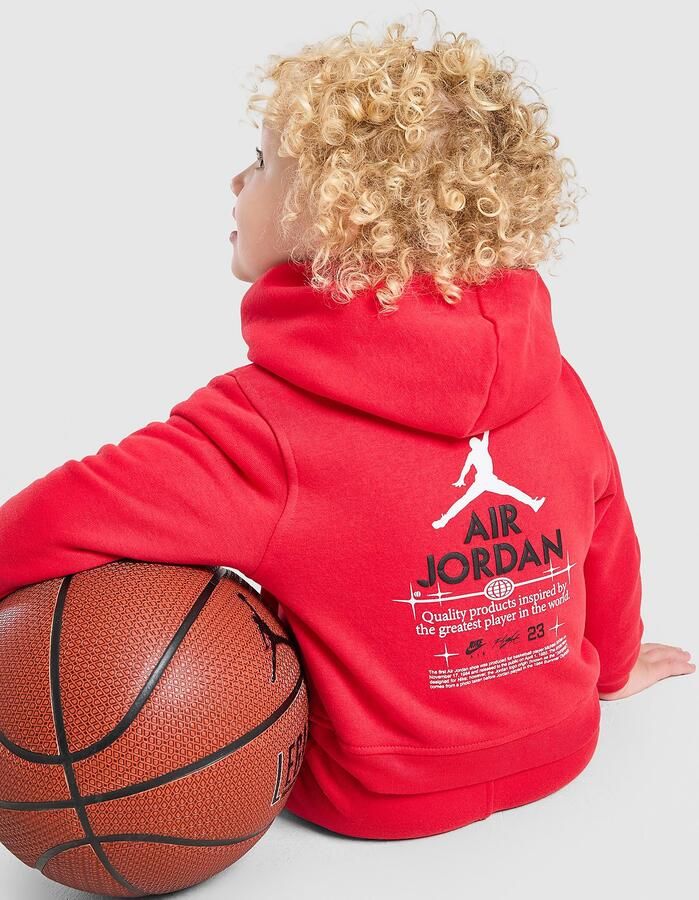 Jordan Jump Air Overhead Tracksuit Infant Rood Kind Rood