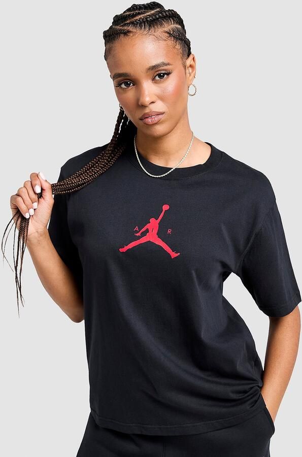 Jordan Jumpman Air T-Shirt Zwart- Dames Zwart