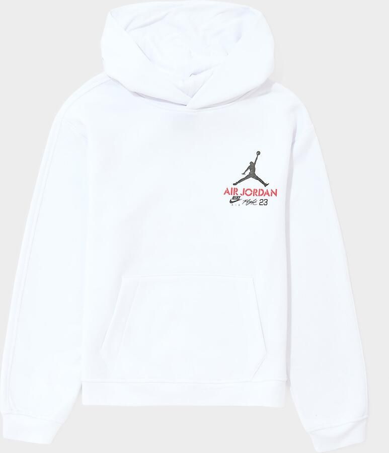 Jordan Jump Graphic Hoodie Junior Wit Kind Wit