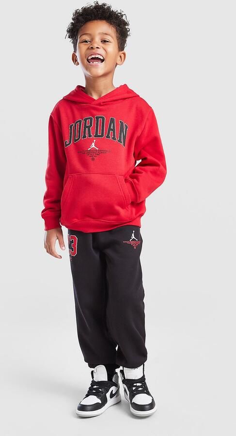 Jordan Jump Overhead Tracksuit Children Rood Kind Rood