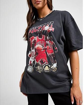 Jordan Mixtape Graphic T-Shirt Black- Dames Black
