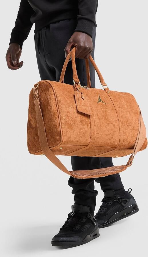 Jordan Monogram Duffle Bag Bruin- Dames Bruin