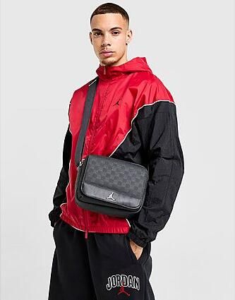 Jordan Monogram Messenger Bag Zwart- Dames Zwart - Foto 2