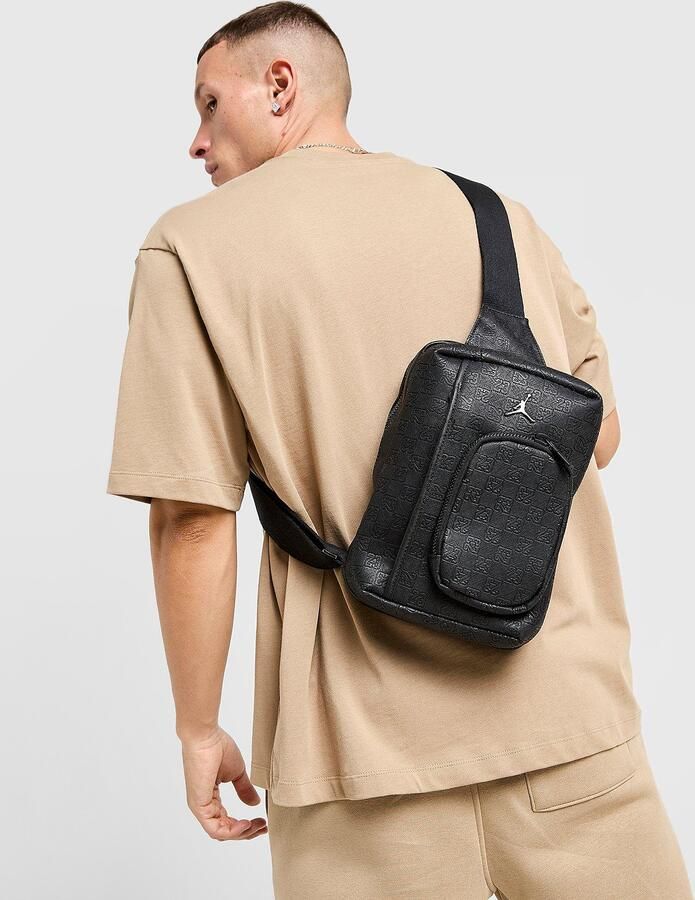 Jordan Monogram Sling Bag Zwart- Dames Zwart