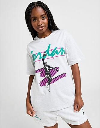 Jordan MVP Graphic T-Shirt Grey- Dames Grey