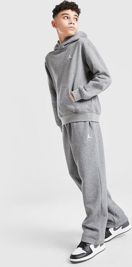 Jordan Open Hem Joggers Junior Grijs Kind Grijs