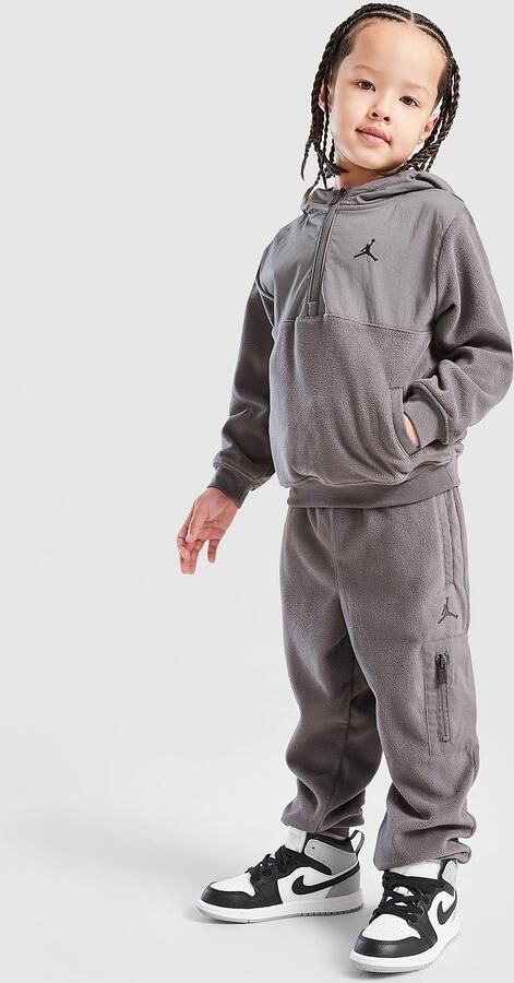 Jordan Polar Fleece Overhead Tracksuit Children Grijs Kind Grijs