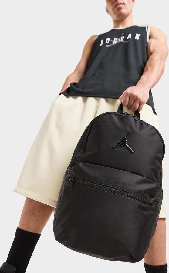 Jordan Premium Metal Jumpman Backpack Zwart- Dames Zwart