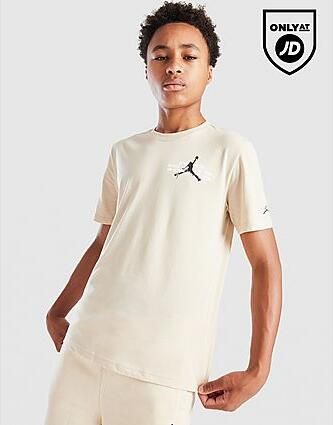 Jordan Stamp T-Shirt Junior Brown Kind Brown