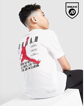 Jordan Stamp T-Shirt Junior White Kind White