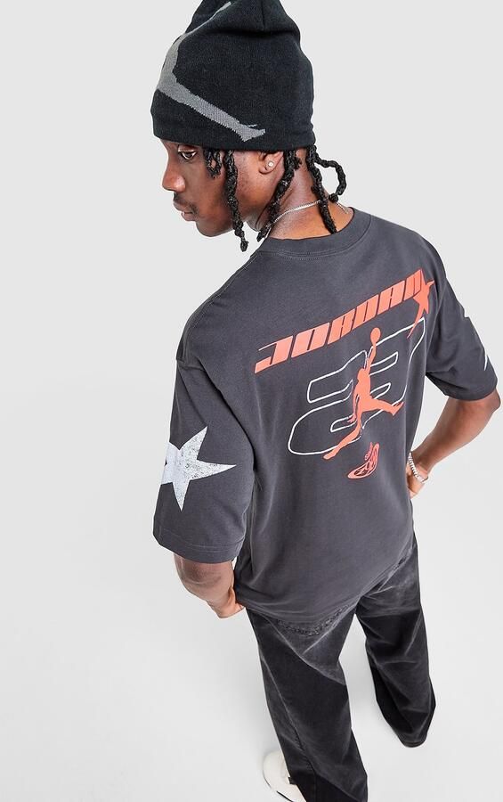 Jordan Star T-Shirt Zwart- Heren Zwart