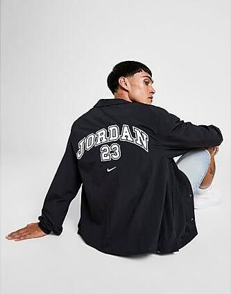 Jordan Swoosh Coach Jacket Black- Heren Black