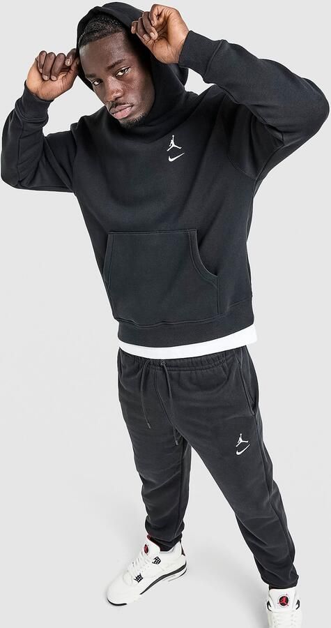 Jordan Swoosh Overhead Hoodie Zwart- Heren Zwart