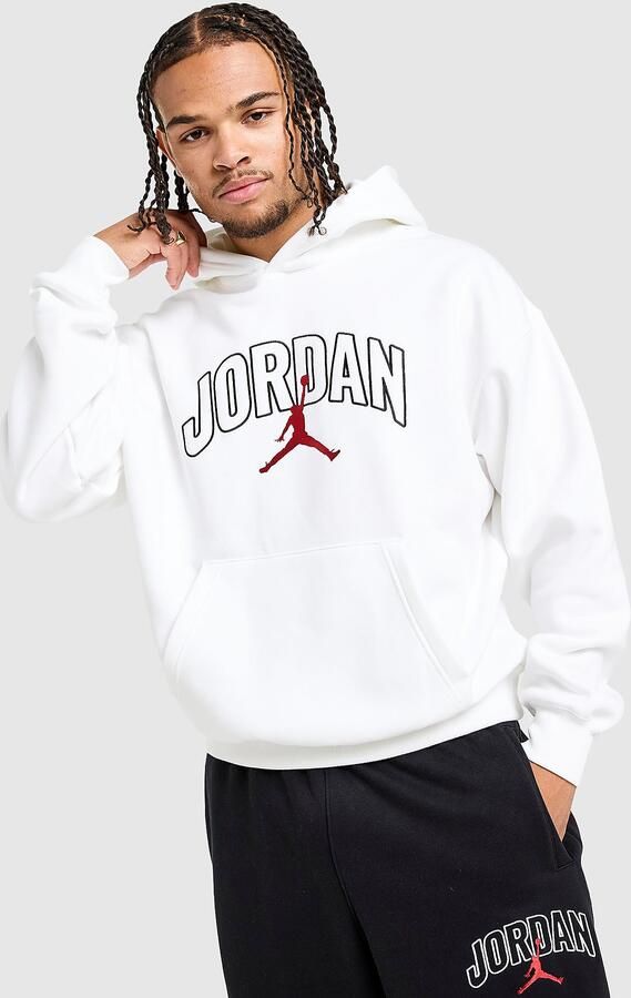 Jordan Varsity Overhead Hoodie Wit- Heren Wit