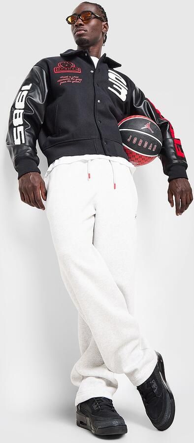 Jordan Wool Varsity Jacket Zwart- Heren Zwart