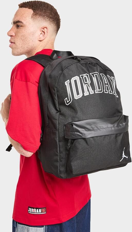 Jordan Wordmark Backpack Zwart- Dames Zwart