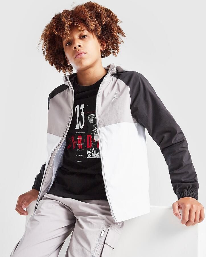 Jordan Woven Jacket Junior Grijs