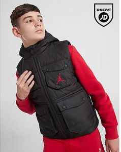 Jordan Jump Patch Logo Gilet Junior Black