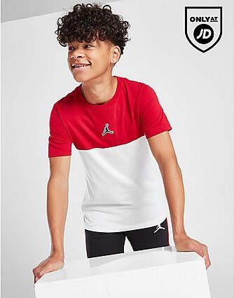 Jordan Jump Patch Logo T-Shirt Junior Red