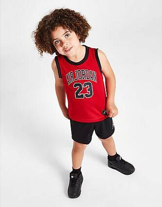 Jordan Mesh Tank Top Shorts Set Infant Red Kind