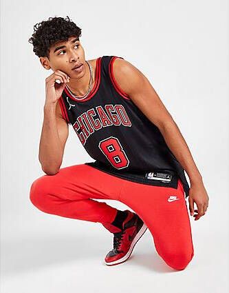 Jordan NBA Chicago Bulls Swingman Lavine #8 Jersey Black- Heren