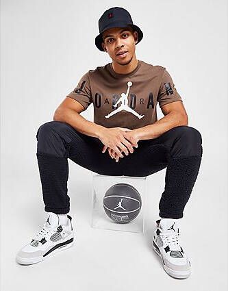 Jordan Stretch T-Shirt Brown- Heren