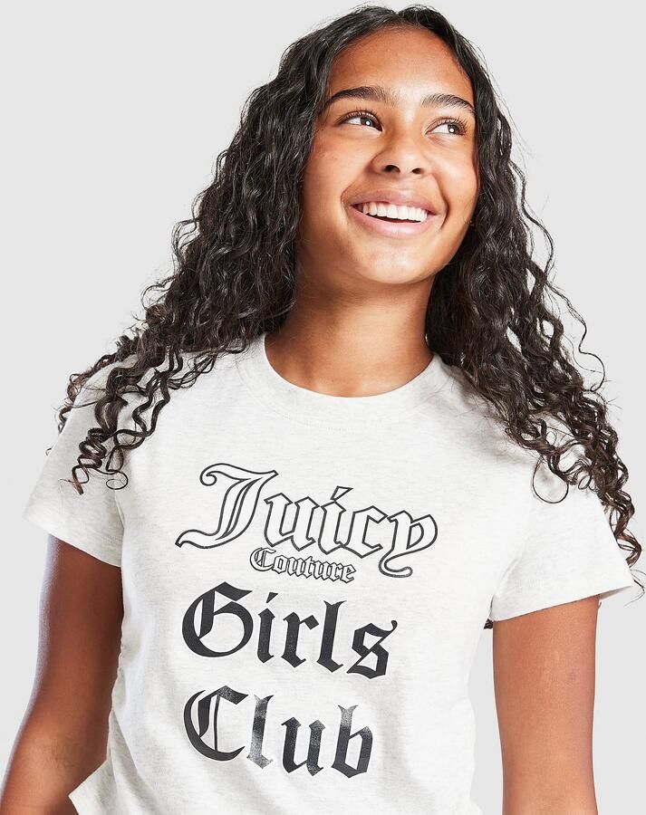 Juicy Couture ' Juicy T-Shirt Junior Grijs Kind Grijs