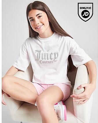 Juicy Couture ' Monogram Boyfriend T-Shirt Shorts Set Jnr Pink