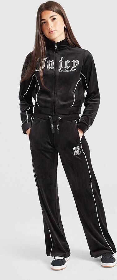Juicy Couture ' Panel Tracksuit Junior Zwart Kind Zwart
