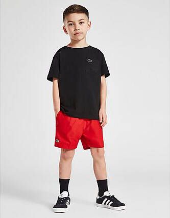 Lacoste Core Woven Shorts Children Red Kind