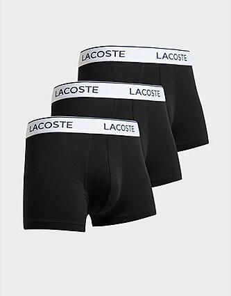 Lacoste Boxers Katoenen stretchstrunks van 3 stuks