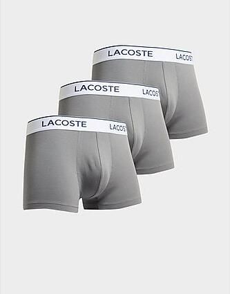Lacoste Boxers Katoenen stretchstrunks van 3 stuks