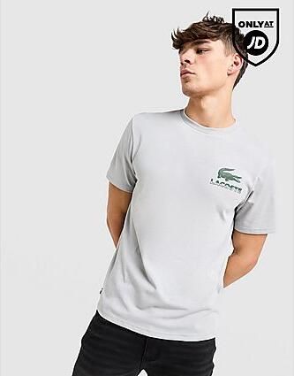 Lacoste T-shirt Men T-Shirts & Polo's grijs Maat XL Kleding - Foto 4