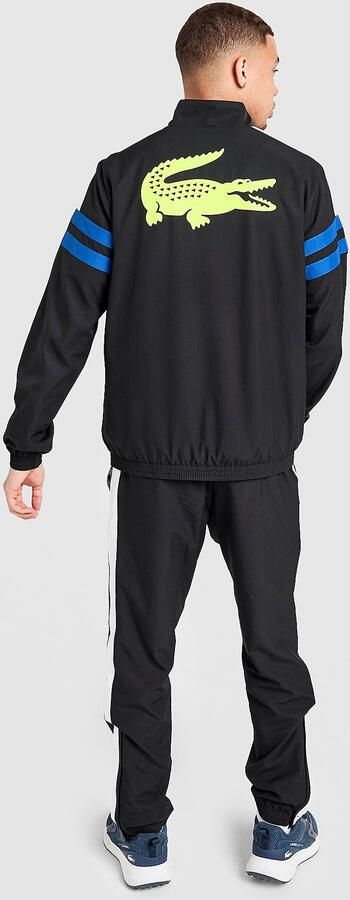 Lacoste Regular fit trainingspak met contraststrepen