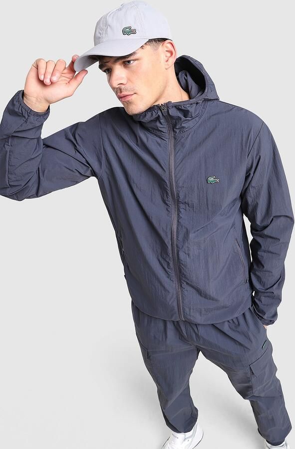 Lacoste Cargo Jacket Grijs- Heren Grijs