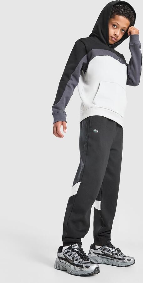 Lacoste Colour Block Fleece Joggers Junior Zwart Kind Zwart