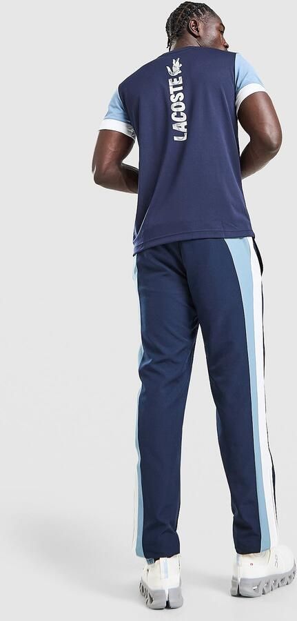 Lacoste Colour Block T-Shirt Blauw- Heren Blauw