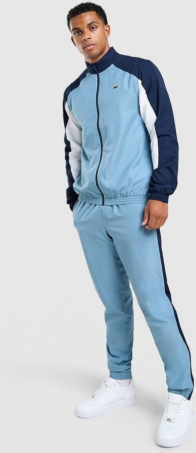 Lacoste Colour Block Tracksuit Blauw- Heren Blauw