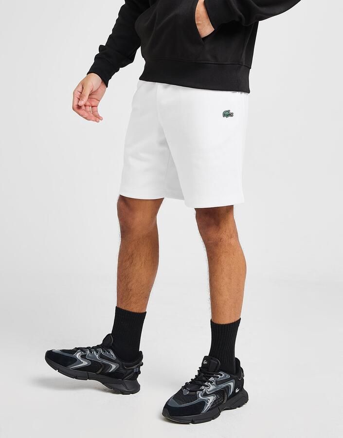 Lacoste Core Fleece Shorts Wit- Heren Wit