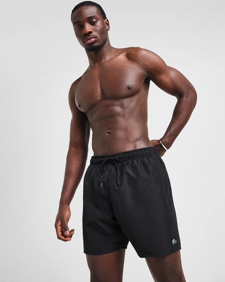 Lacoste Core Swim Shorts Zwart- Heren Zwart