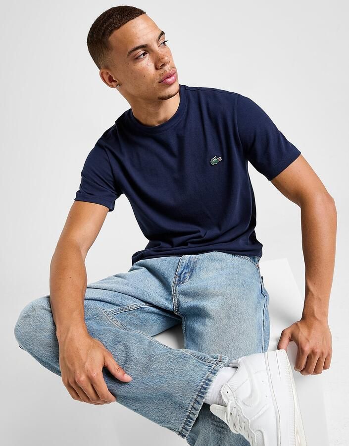 Lacoste Core T-Shirt Blauw- Heren Blauw