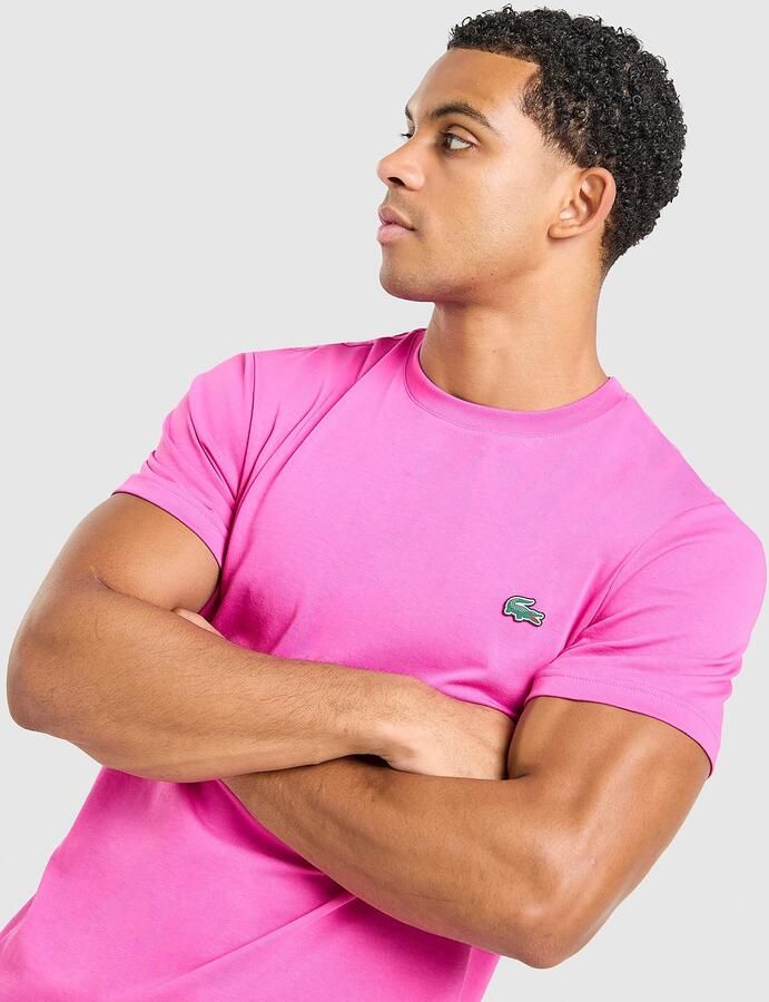Lacoste Core T-Shirt Roze- Heren Roze