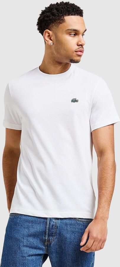 Lacoste Core T-Shirt Wit- Heren Wit