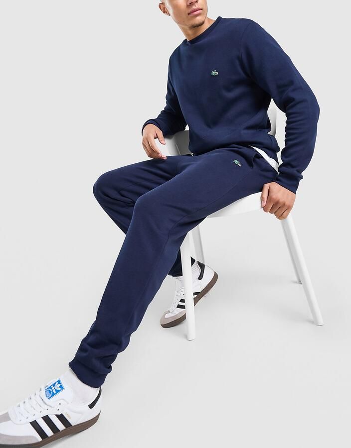 Lacoste Double Knit Joggers Blauw- Heren Blauw