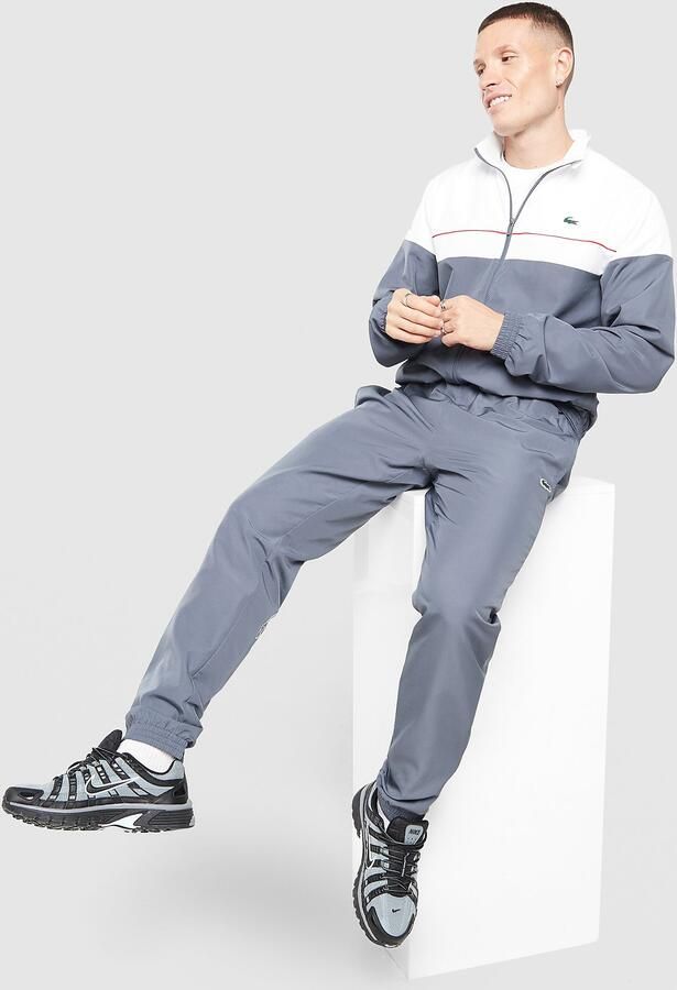 Lacoste Panel Track Pants Grijs- Heren Grijs