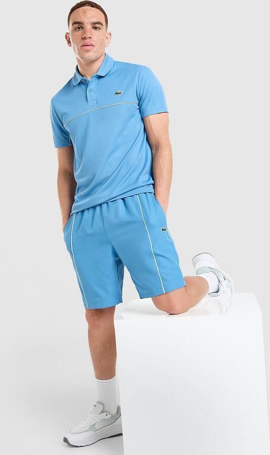 Lacoste Piping Shorts Blauw- Heren Blauw