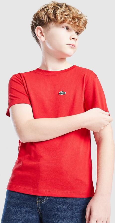 Lacoste Small Logo T-Shirt Junior Rood Kind Rood