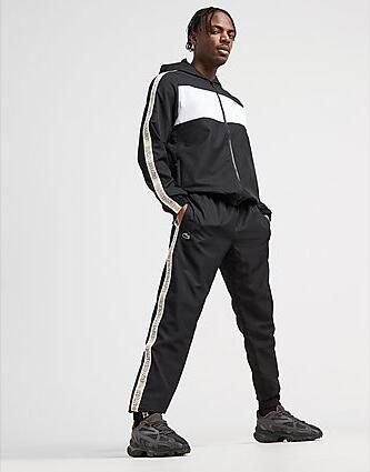 Lacoste Taped Taffeta Track Pants Black- Heren Black