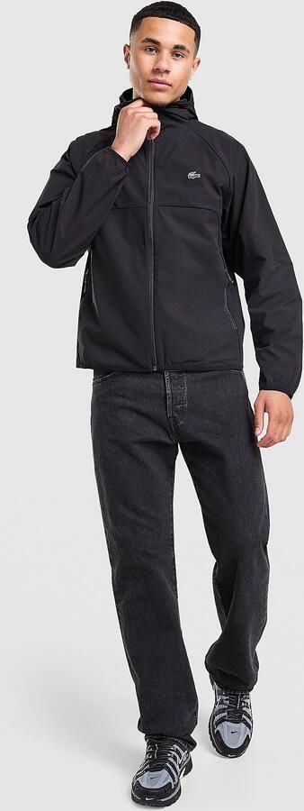 Lacoste Woven Jacket Zwart- Heren Zwart